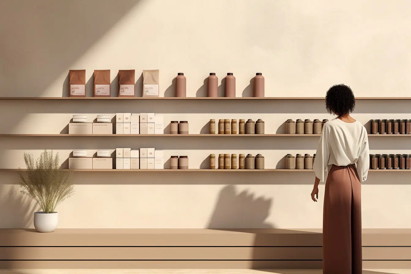 squaddeepfx_photorealistic._image_of_a_woman_shopping_in_a_stor_4e1dd9f9-df16-469c-b557-156506bbd11f