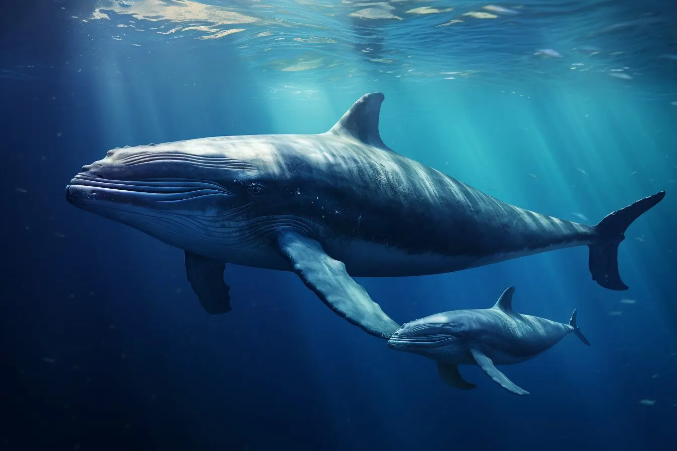 squaddeepfx_photorealistic_image_of_a_blue_whale_mother_and_cal_39128ed5-e129-4267-938e-65217468be14