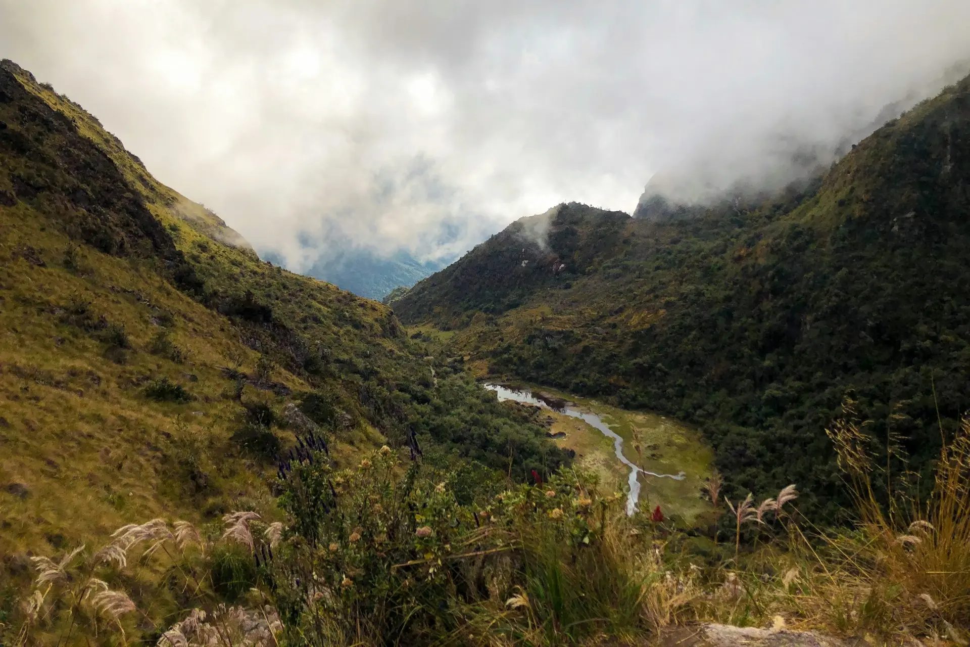 Andes Mountains in Peru