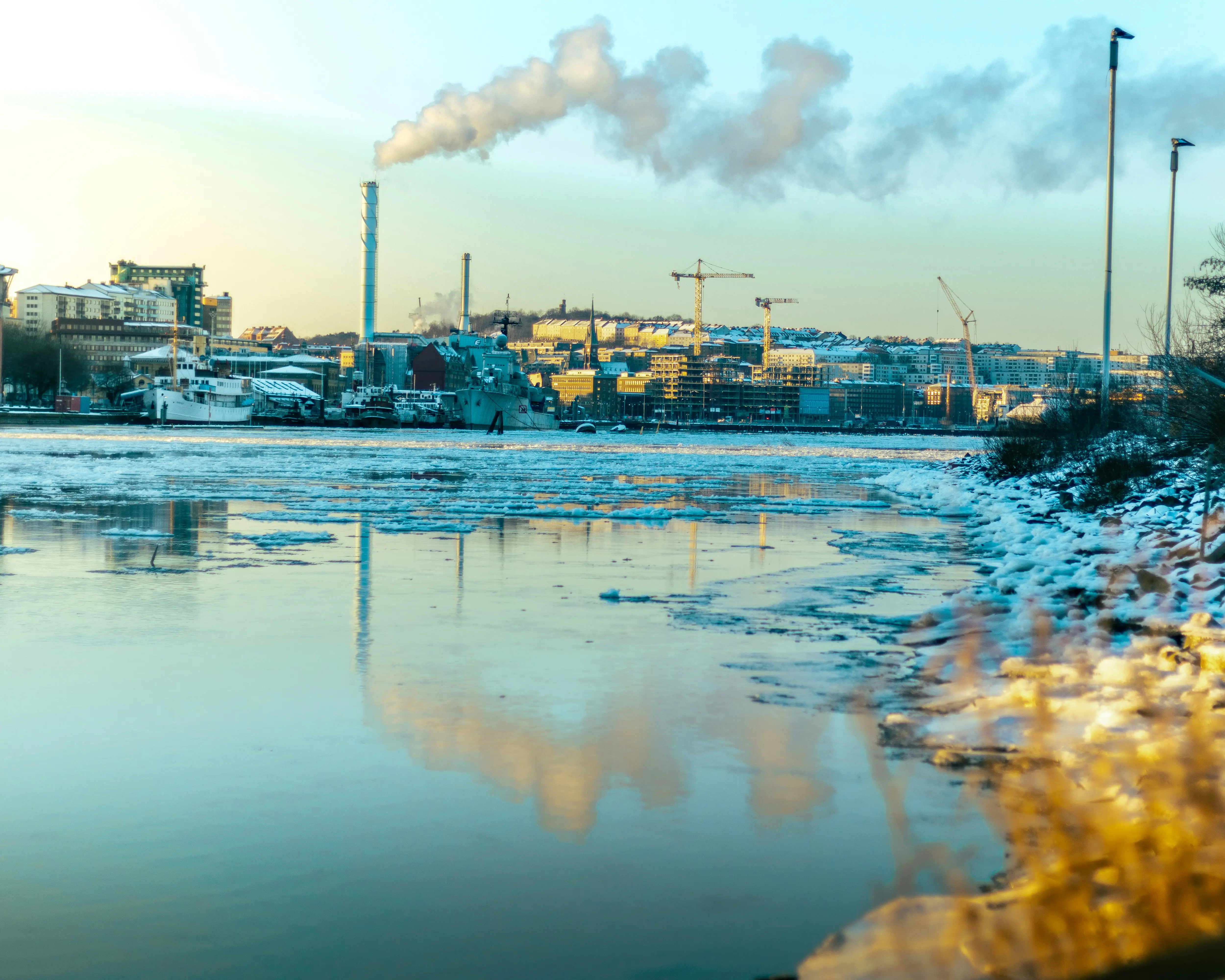 River getting polluted