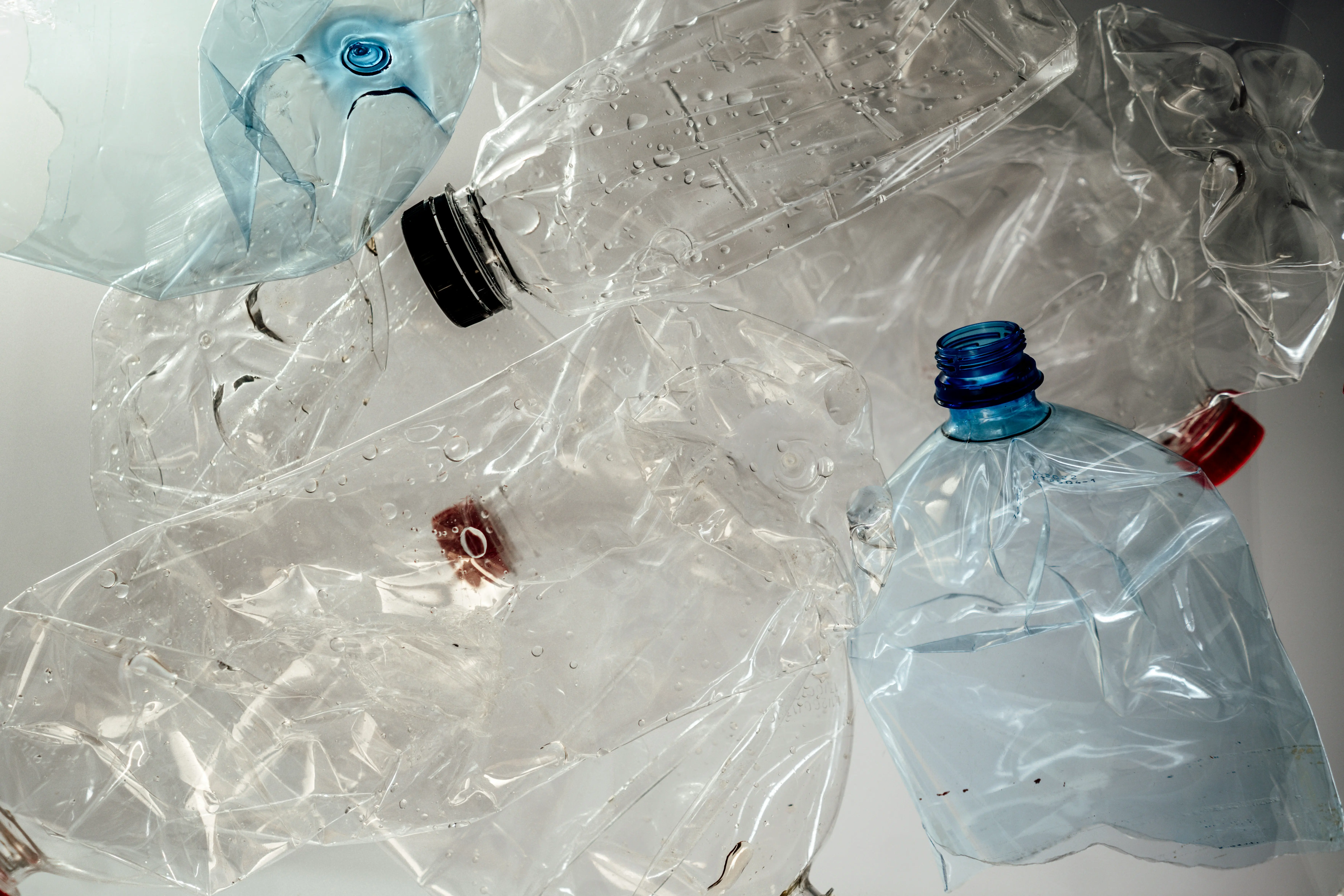 Plastic water bottles