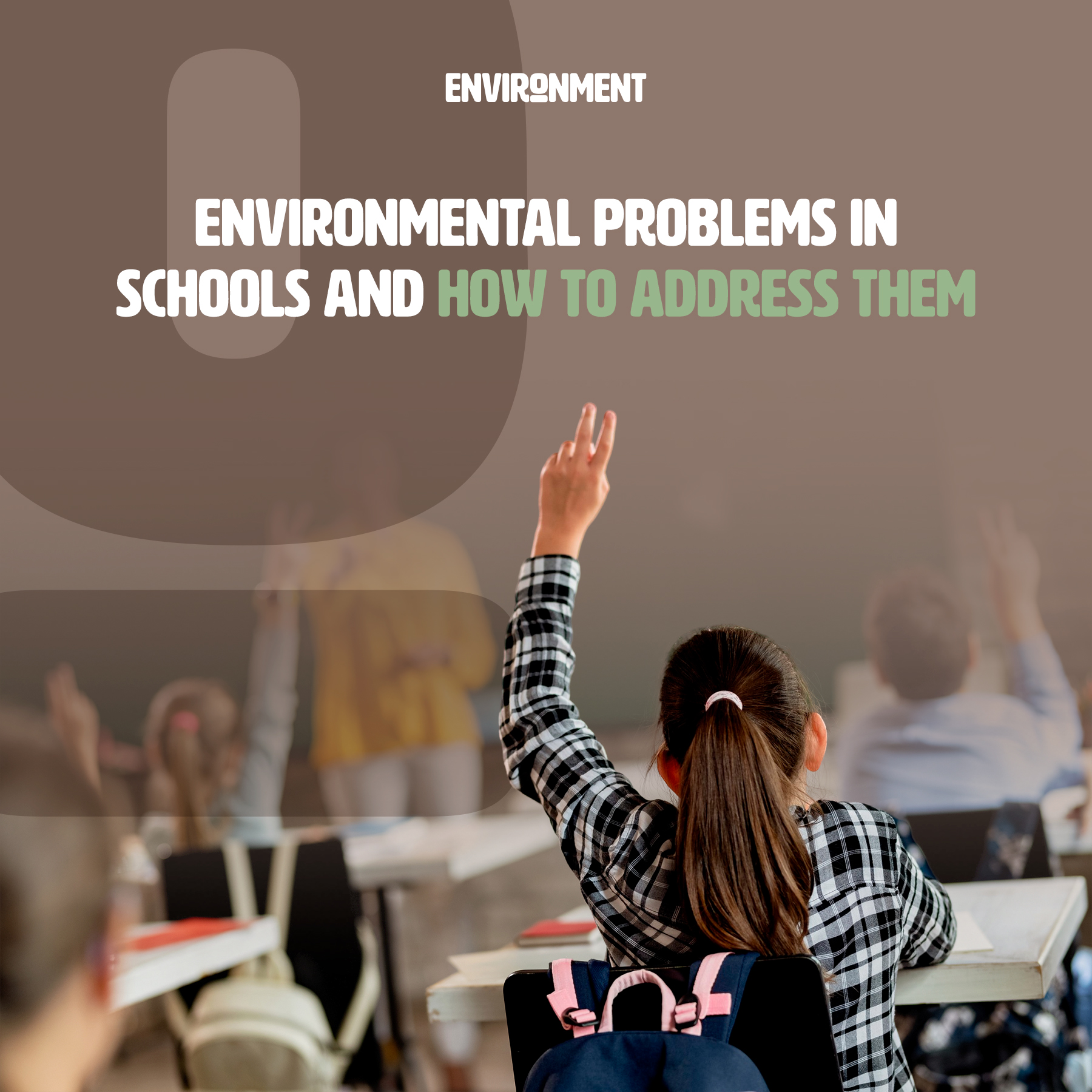 how to address environmental issues as a student