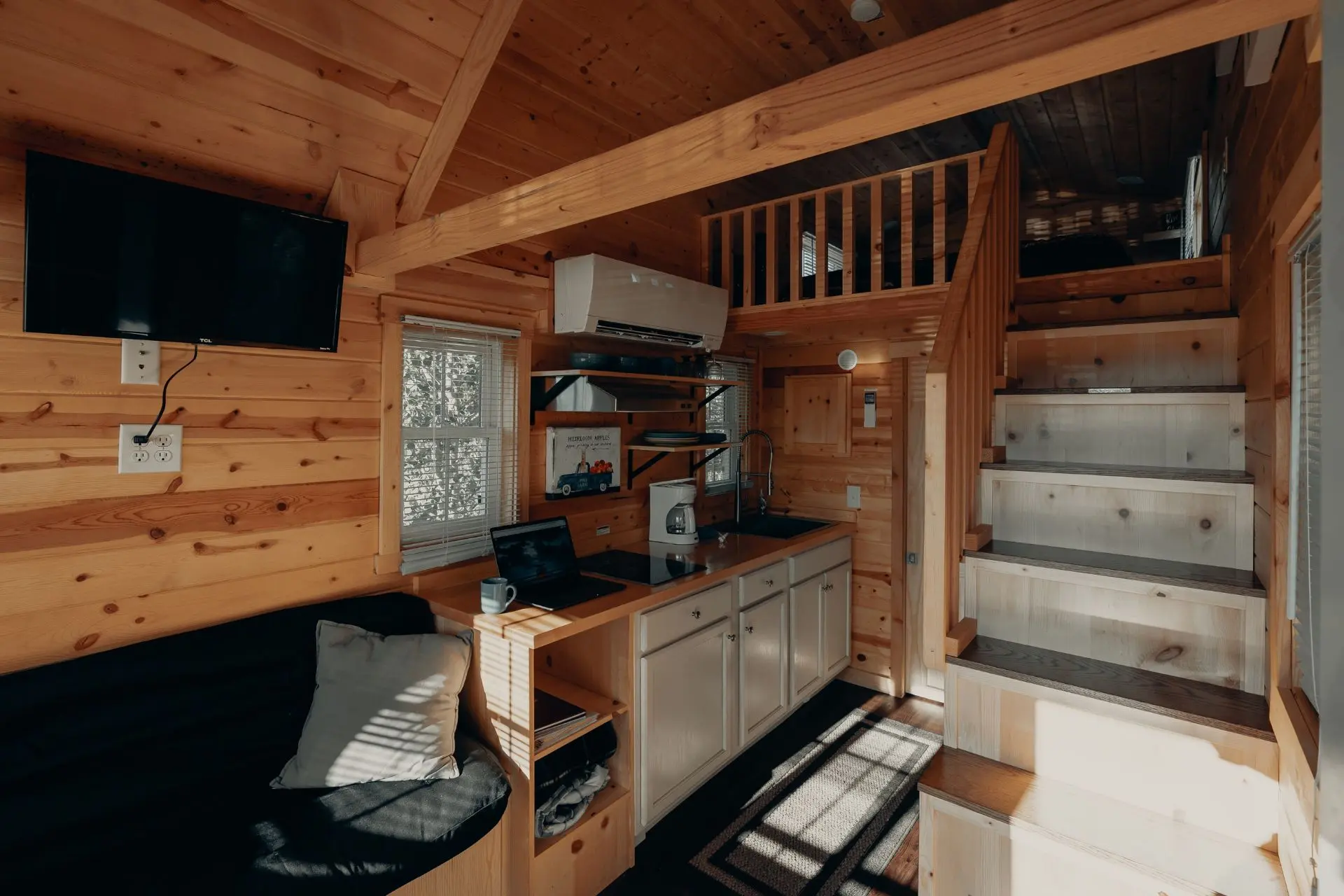 4 Years Living in a Tiny Log Cabin 