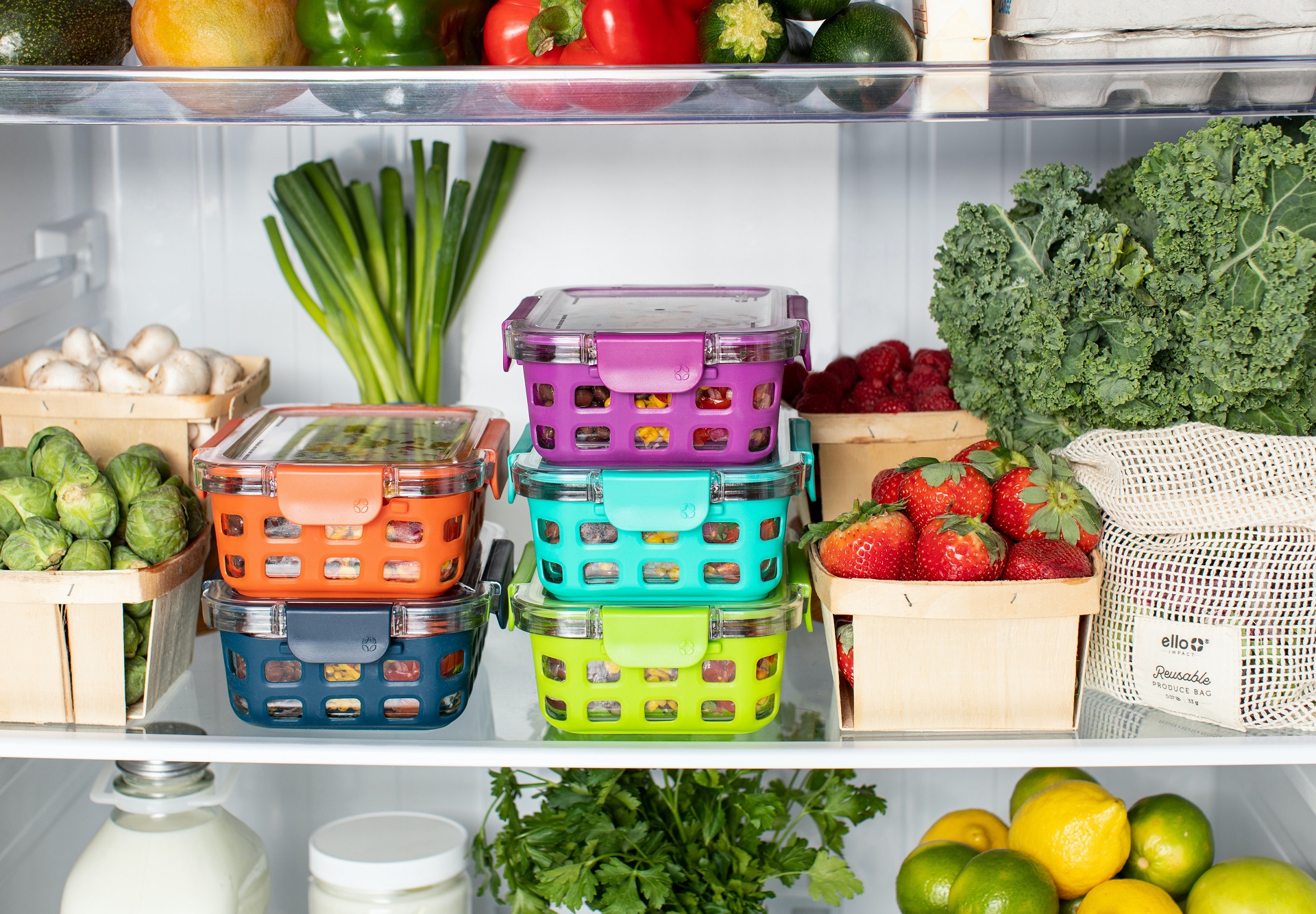 how to organize your fridge to prevent food waste
