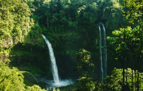 Waterfall in West Java, Indonesia